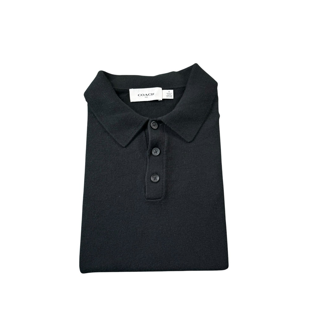 Coach Current Cotton Blend S/S Men's Jumper Polo Shirt Size M